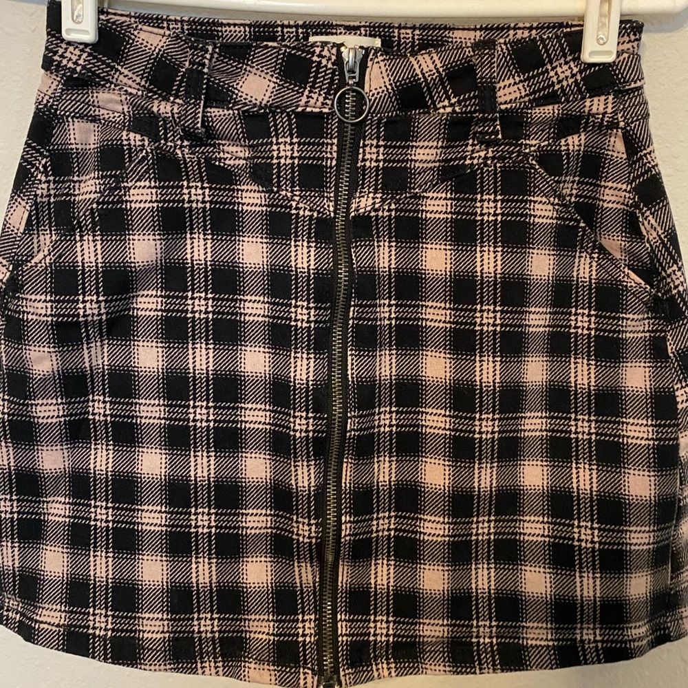 Plaid 5/27W women’s mini skirt
